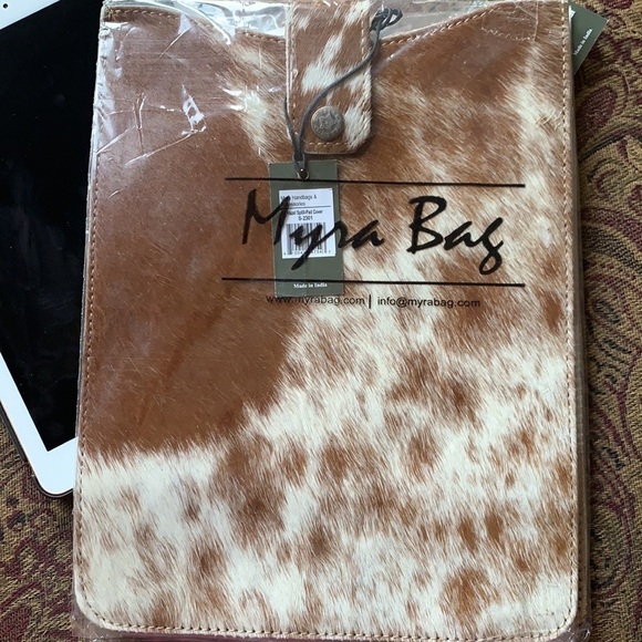 Myra iPad case, handmade, hairon, unique, fits Pro - Picture 5 of 6